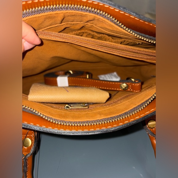 Patricia Nash Calvi Watercolor Butterfly Satchel - Picture 11 of 14